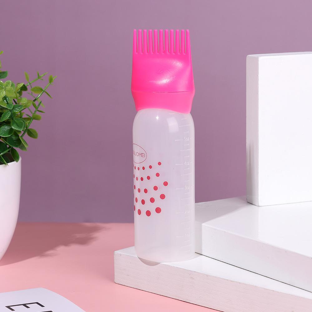 Lọ Nhuộm Tóc 120ML Có Đầu Lược Linh Hoạt Tiện Dụng Thời Trang Cho Nữ