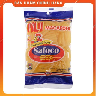 [HÀNG CÔNG TY] Nui Ống Safoco 200g, Nui Macaroni Safoco Date xa, Nui Ống Lớn