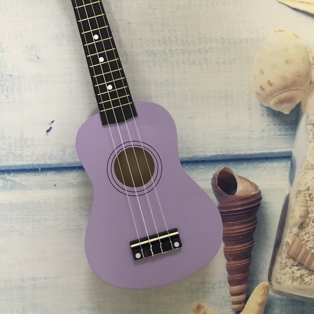 (RẺ VÔ ĐỊCH) ĐÀN UKULELE SOPRANO TÍM NHẠT