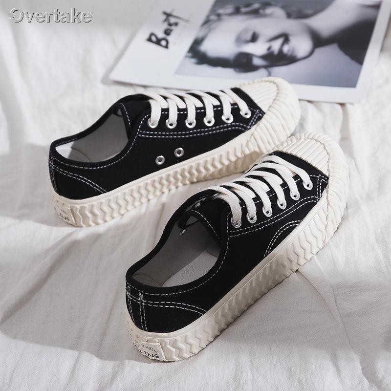 Giày Thể Thao Nữ Bằng Vải Canvas Thời Trang Phong Cách Hàn Quốc | BigBuy360 - bigbuy360.vn