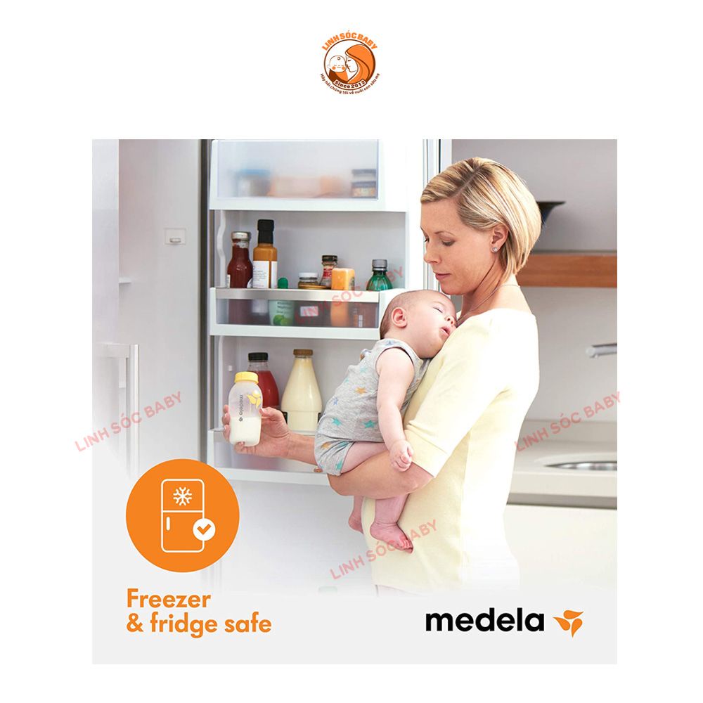 Bình trữ sữa Medela 150ml 250ml, chính hãng nhập Mỹ , an toàn tuyệt đối, mẹ an tâm trữ sữa cho bé