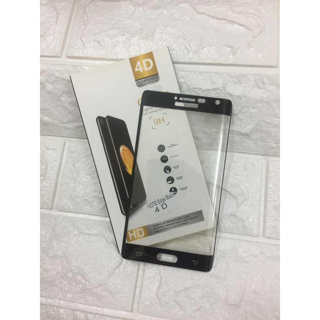 Kính cường lực Full màn 4D cho Samsung Note edge