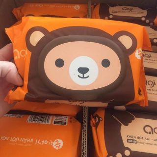 Khăn ướt agi 100 tờ