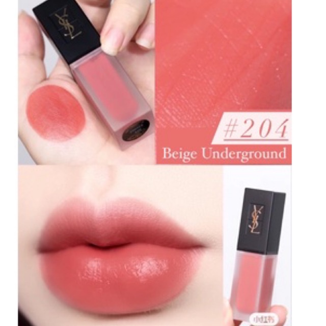 Son kem YSL 204 23 29 Tatouage Couture Velvet Cream Fullbox Sẵn AUTH