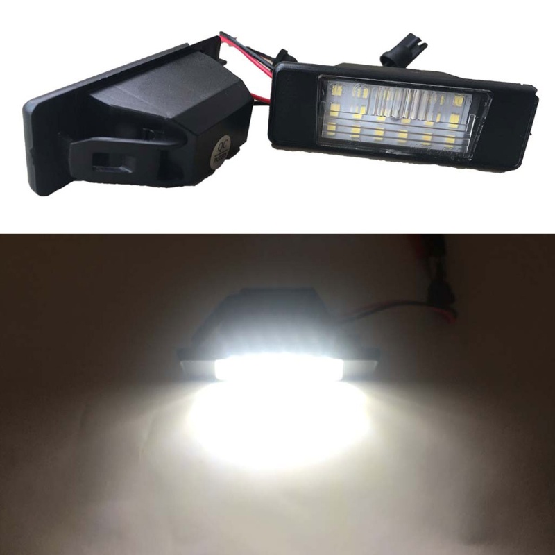 Set 2 Đèn Led Chiếu Biển Số Xe Ô Tô X-Trail JUKE Qashqai