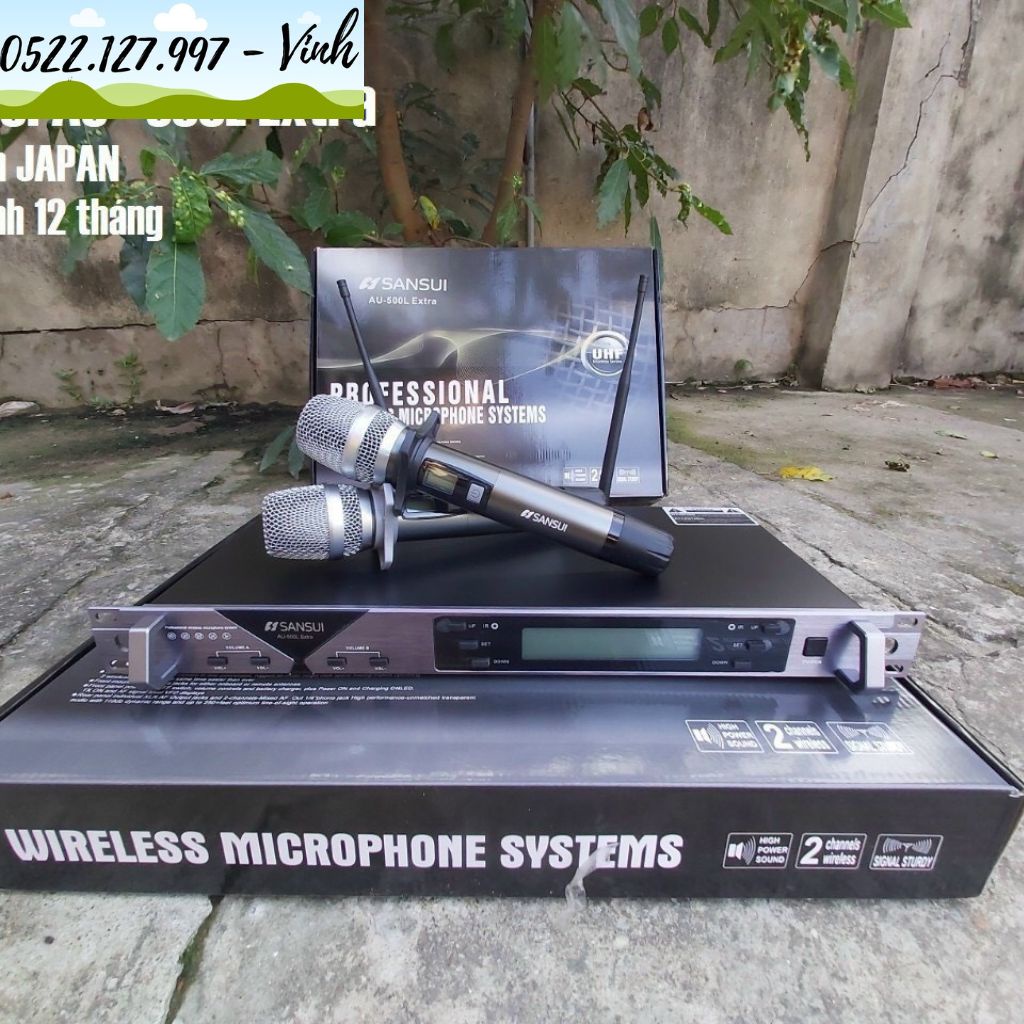 Micro Không dây Nhât Sansui AU-500L Extra 2022  - Gia Khang Shop