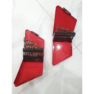 Bộ mũi khoan sắt cao cấp 13 cây màu trắng