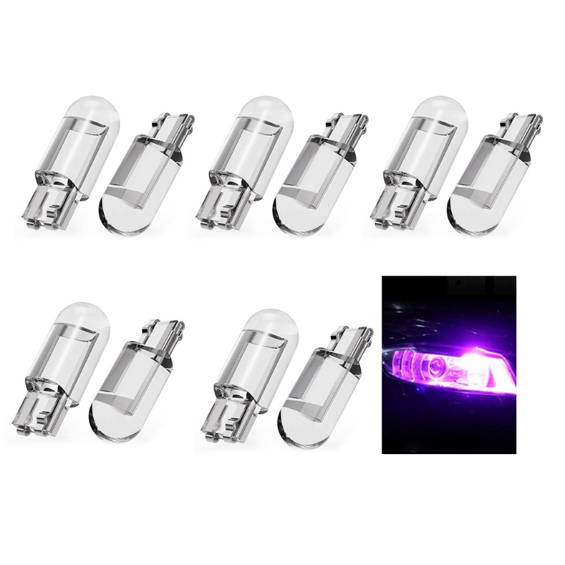 Bóng Đèn Led Cob Dc 12v T10 6000k Chất Liệu Acrylic Chuyên Dụng Cho Xe Hơi