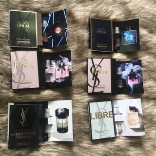 Vial nước hoa ysl mon paris / lanuit de l' homme /libre/ black opium 1.2