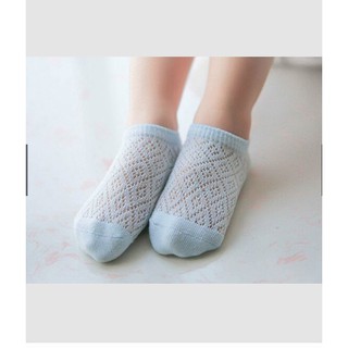 Combo 5 đôi tất cotton lưới cho bé