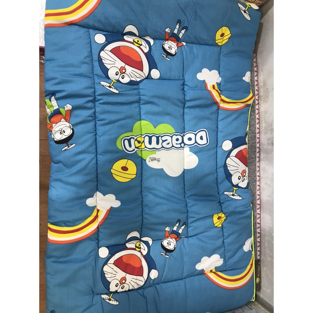 nệm chần gòn vải cotton cao cấp cho bé đi học, trải nôi size  70×110cm