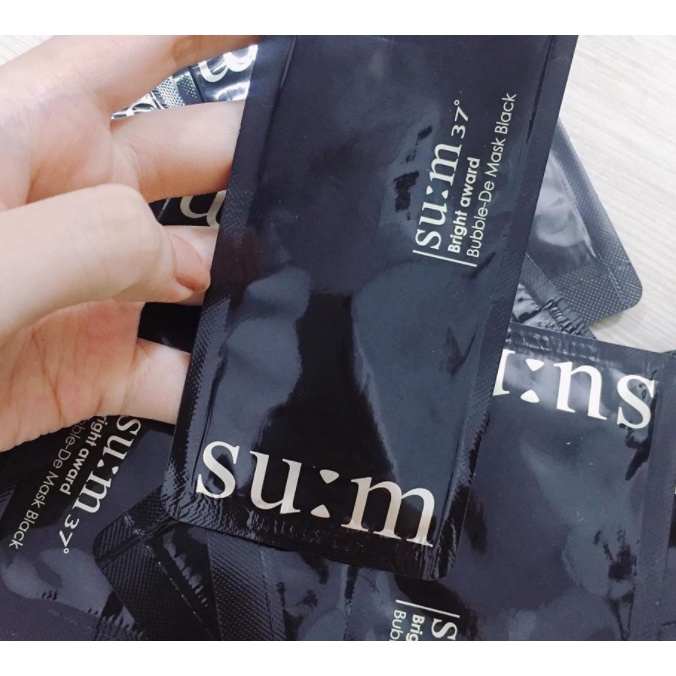 Mặt nạ sủi bọt thải độc SUM: 37 Bubble-De Mask