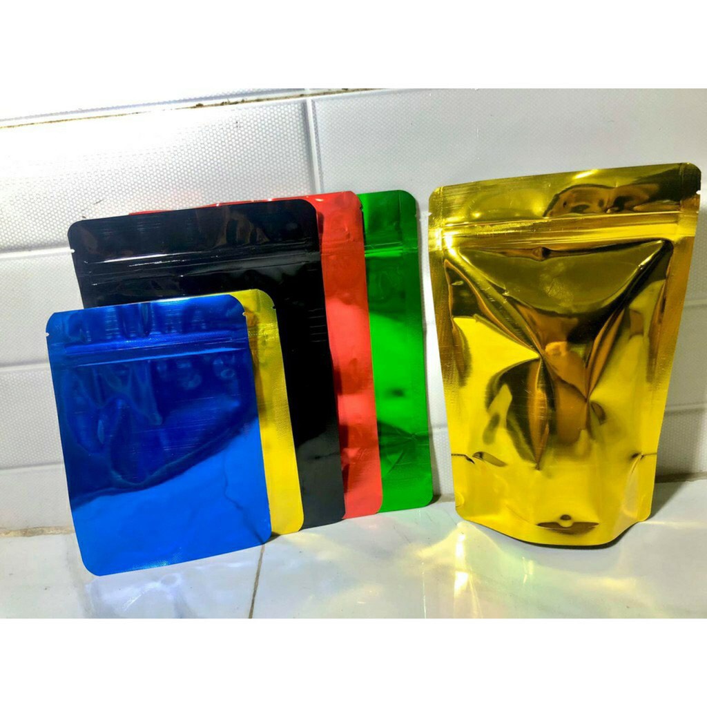 1 KÝ TÚI ZIP MÀU ĐÁY ĐỨNG - CÓ 7 MÀU ĐỦ CÁC SIZE