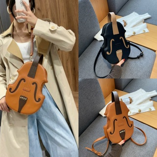 Túi Đeo Chéo Đeo Vai Kiêm Balo Mini Đàn Violin Độc Lạ Siêu Xinh Siêu Cute Style Hàn Quốc - Hàng nhập khẩu