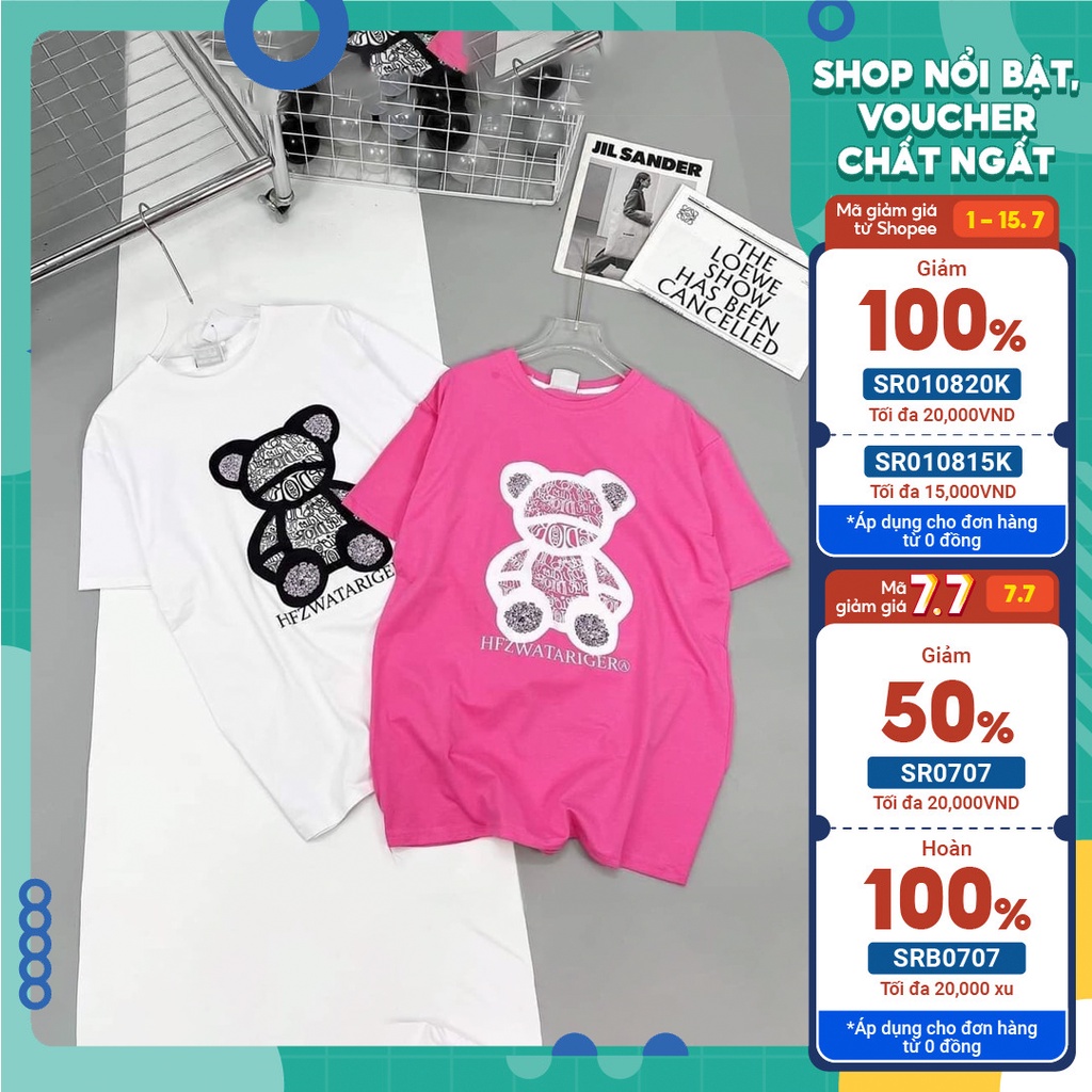 Áo thun unisex form rộng, áo phông nữ Freesize Siêu đẹp chất cotton thời trang TZEN-STORE Mã TSP05