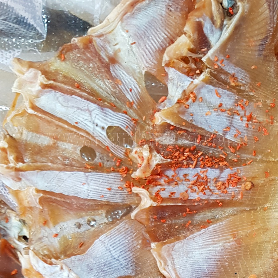 500gr Khô Cá Đuối Tẩm Tẩm Ướp Gia Vị Tỏi Ớt Đặc Sản Châu Đốc Loại Đặc Biệt Vừa Ăn Không Mặn