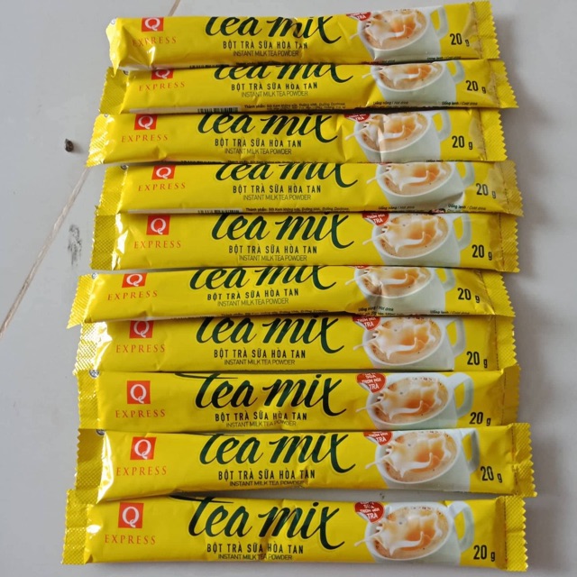 Trà sữa hoà tan Tea Mix Trần Quang - 24 gói