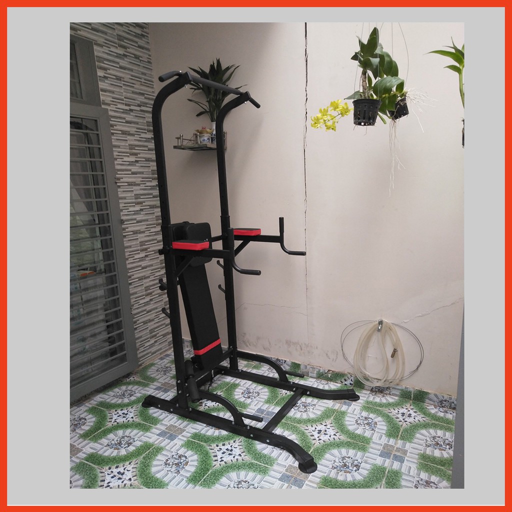 Ghế tạ đa năng tập xà đơn xà kép đẩy tạ T052