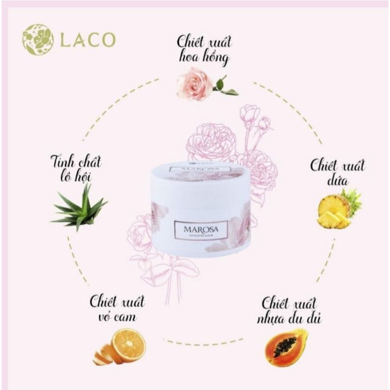 🔥 Tẩy da chết Organic Laco🔥 Chính Hãng  ⚡ hoàn toàn thiên nhiên, làm sạch