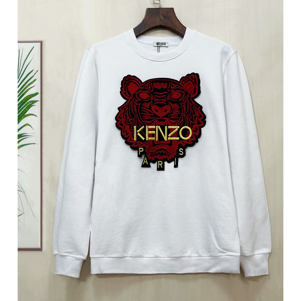 Áo sweater cotton Tay Dài Thêu Họa Tiết Mới Mẻ Thời Trang Thu Đông 2022 Size S-4XL