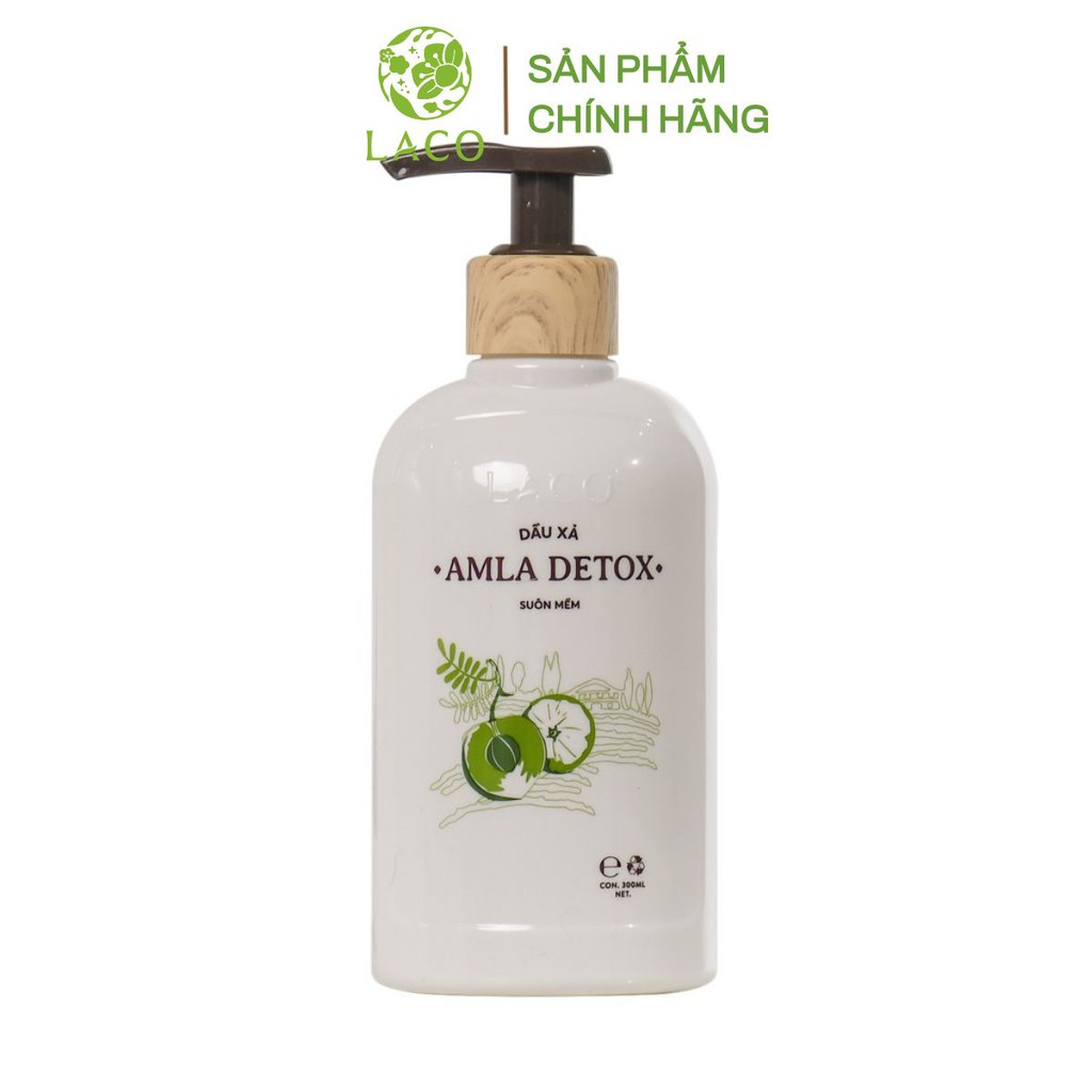 Dầu xả tóc AMLA DETOX cho bạn mái tóc suôn mềm Lacocosmetic.official