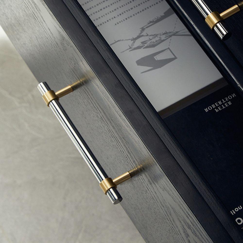 PINEVN Tay Nắm Cửa Tủ Bằng Thép Không Gỉ Màu Bạc