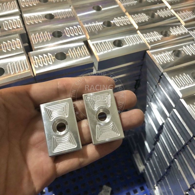 Tăng sên âm Jupiter nhôm CNC, pass tăng sên xe máy hàng cao cấp hàng Việt Nam