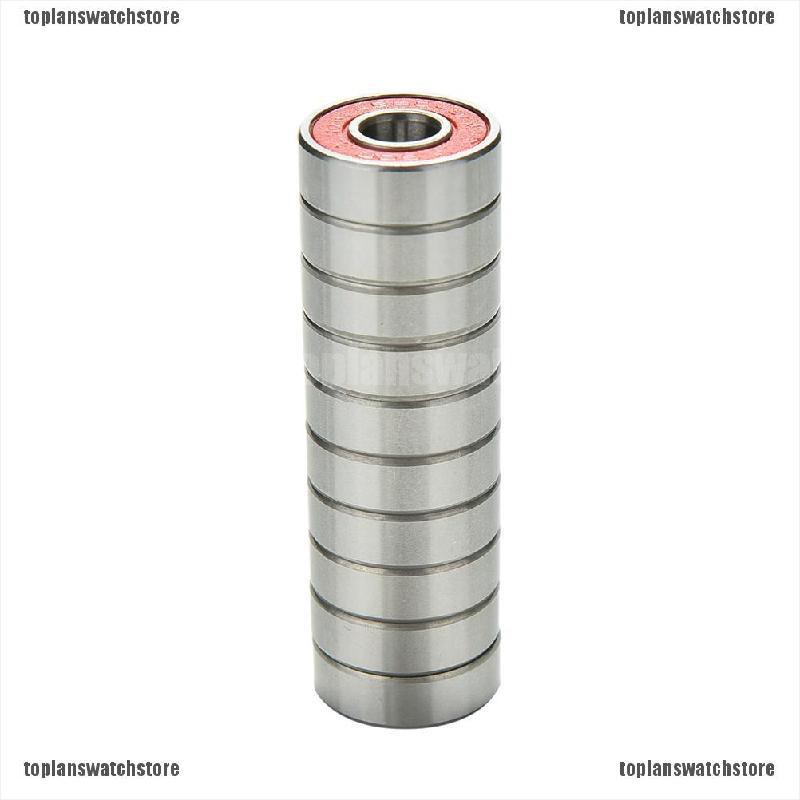 Set 10 vòng bi phụ kiện 8 * 22 * 7 ABEC-9 chất lượng cao cho giày trượt patin