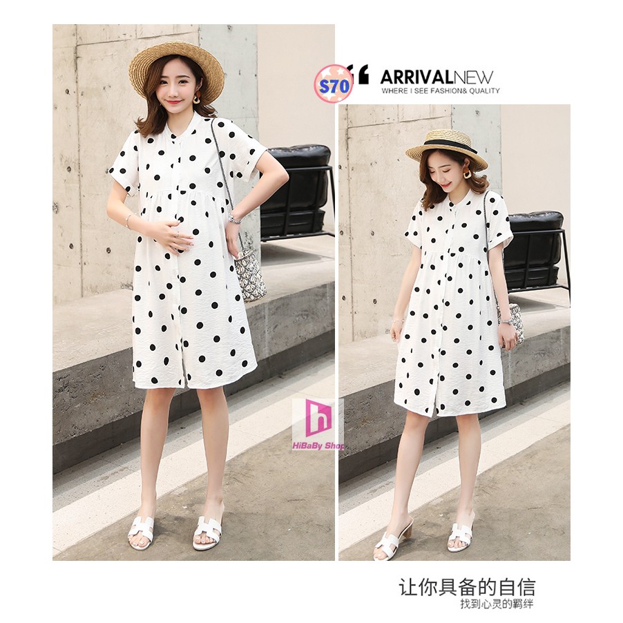 Váy Bầu Công Sở S70