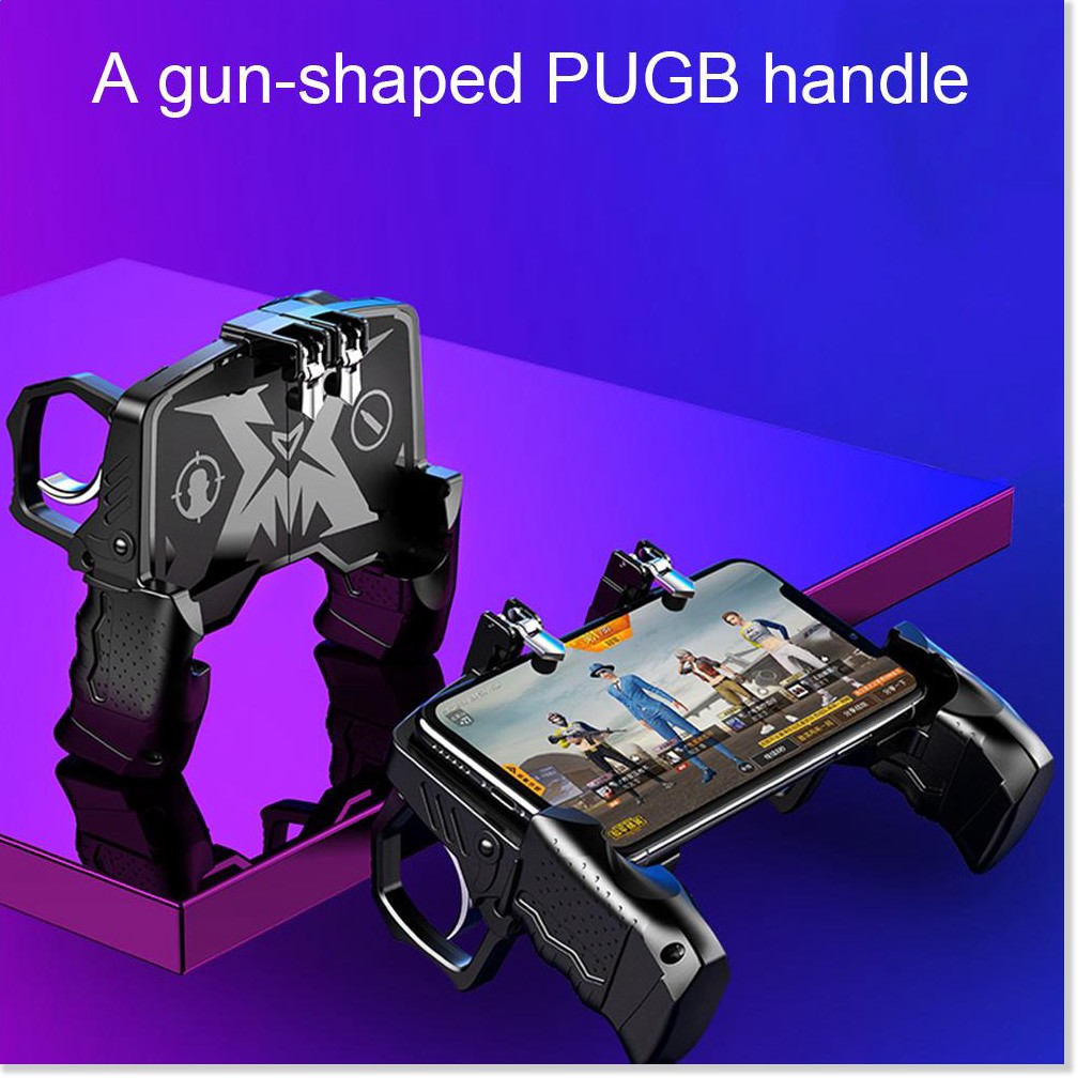 Tay cầm chơi game 4 ngón thiết bị kết nối hỗ trợ PUBG K21 Tay cầm không ồn nút bắn nhanh thượng hạng cho trò chơi PUBG R | BigBuy360 - bigbuy360.vn