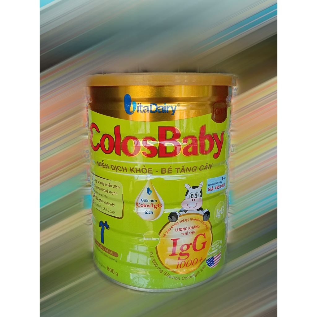 Sữa non ColosBaby Gold số 1+ 800g