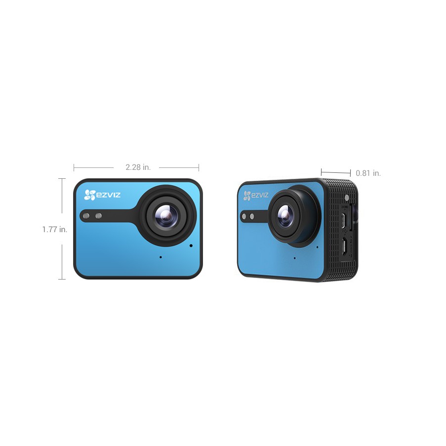 Camera Hành Trình EZVIZ S1C Starter Kit CS-SP206-A0-54WFBS 1080p/30fps