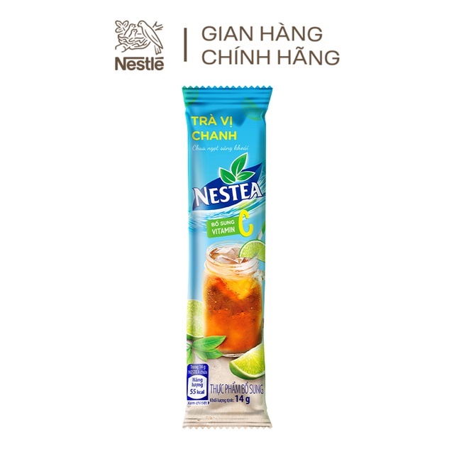 Trà chanh Nestea Hộp 252g (18 gói x 14g)