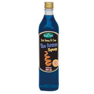 Siro Vỏ cam Blue Curacao Golden Farm