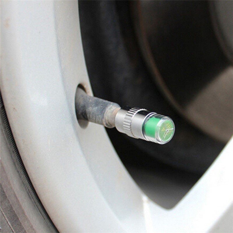 Bộ 4 Nắp Van Bánh Xe Cảnh Báo Áp Suất Lốp Xe