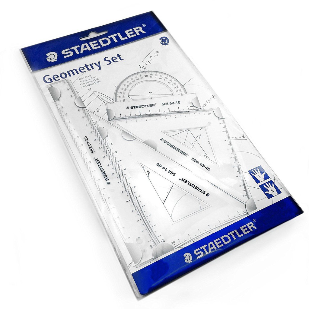 Bộ thước kẻ, eke Staedtler 569-0WP4