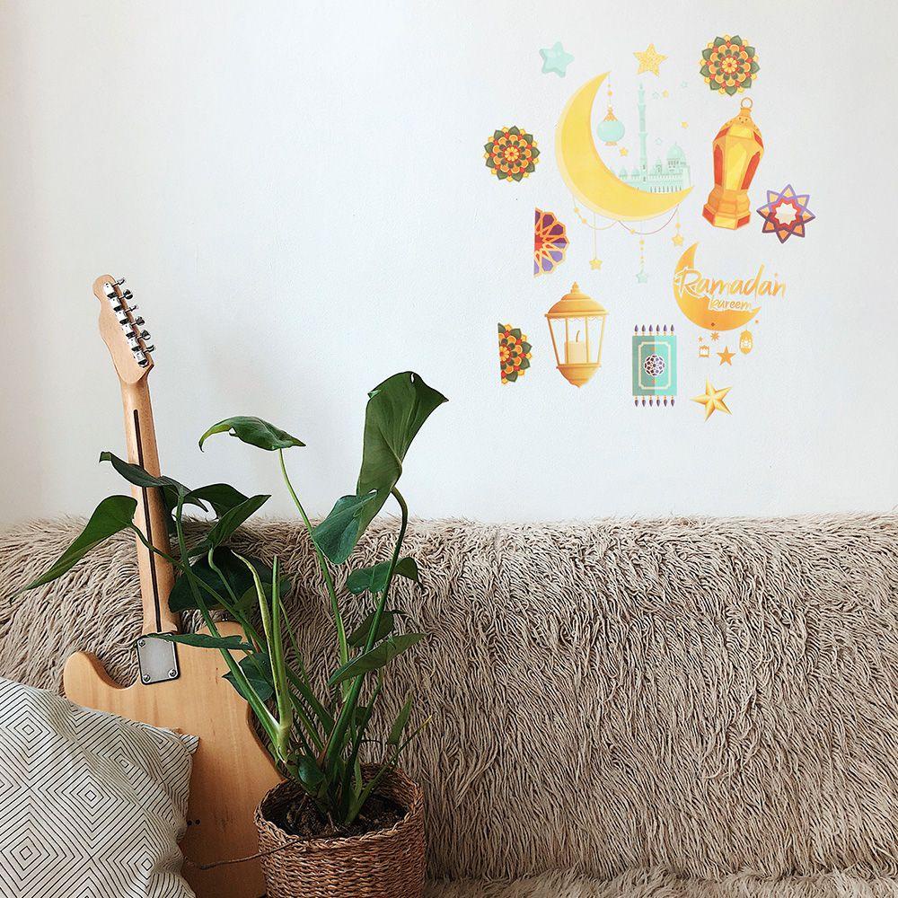 YNATURAL Decal Dán Tường Chữ Hồi Giáo