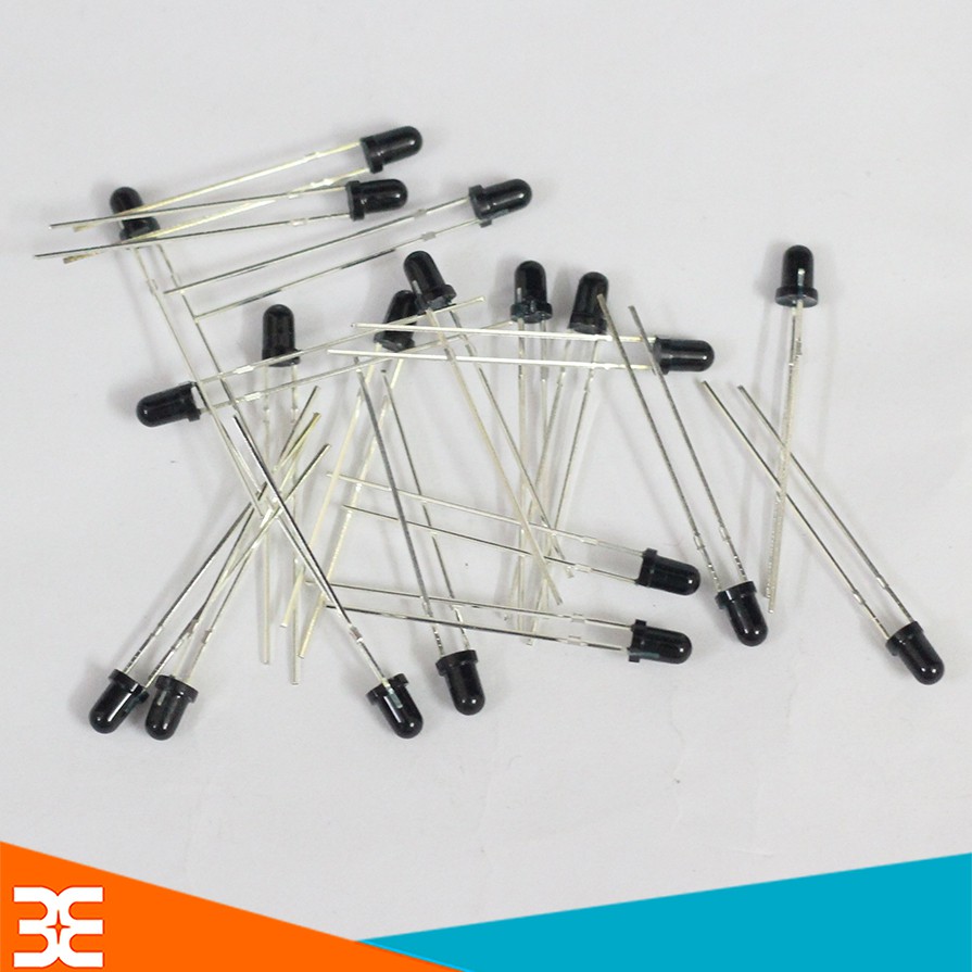Bộ 20 Led Thu Hồng Ngoại 3mm (Đen)