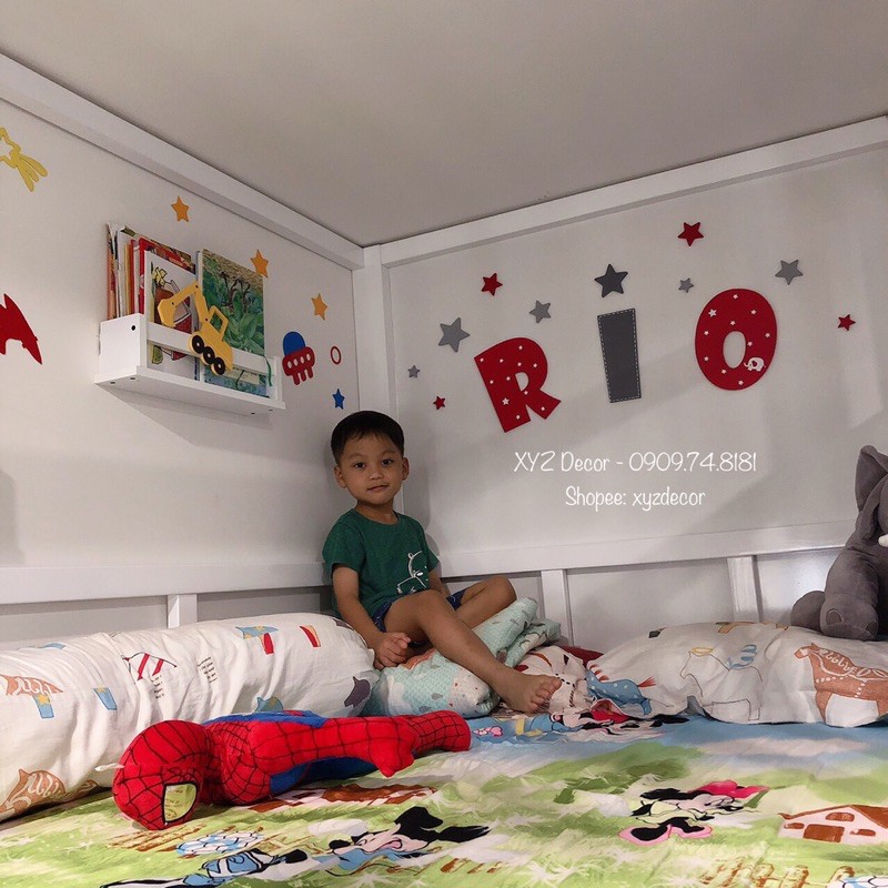KỆ SÁCH TREO TƯỜNG THANH NGANG XYZDECOR | BigBuy360 - bigbuy360.vn