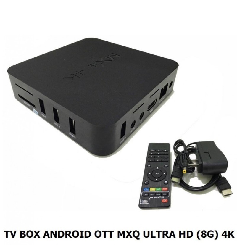ANDROID TV BOX MXQ PRO 4K