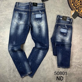 Quần jeans vẩy sơn siêu cấp