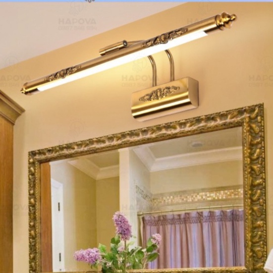 (GIẢM GIÁ SỐC) Đèn soi tranh, đèn chiếu tranh bằng Đồng cao cấp ST 6071