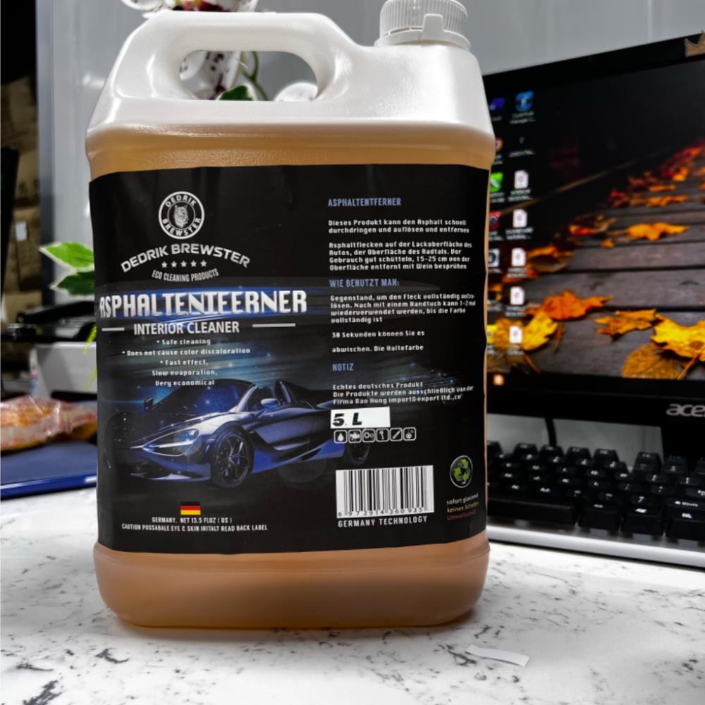 Dung Dịch Tẩy Keo Tẩy Nhựa Đường Cho Ô Tô XE Máy Công Nghệ Đức DEDRIK BREWSTER - 500ML/120ML
