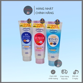 3 màu 220gr [Kose Softymo ] Sữa rửa mặt Kose Softymo