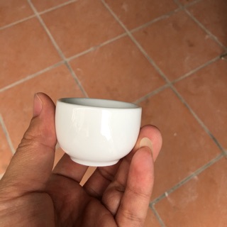 Set 20 Chén uống rịu men trắng Bát Tràng