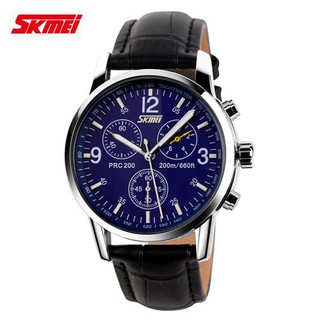 Đồng hồ nam skmei 8086 dây da cao cấp