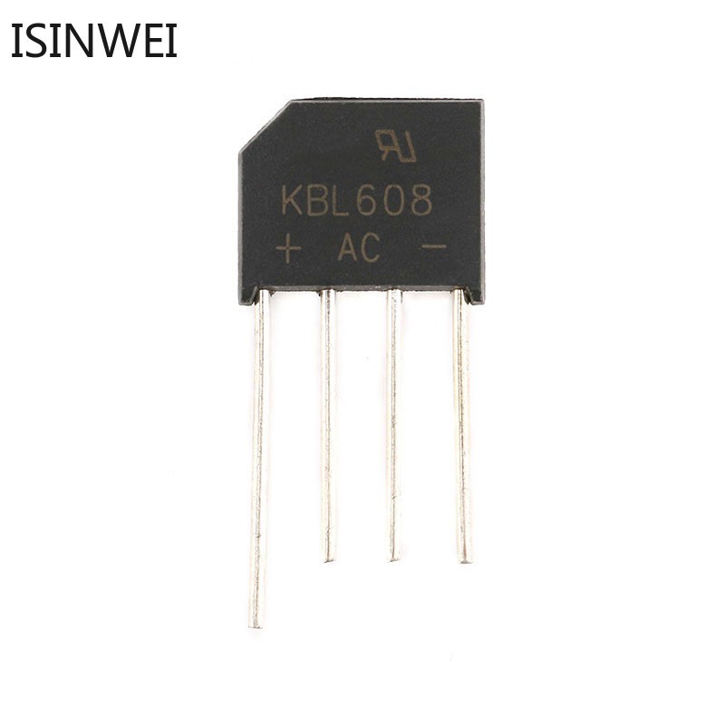 Bộ 10 linh kiện Điốt 6A 800v KBL608