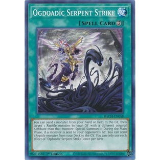 Thẻ bài Yugioh - TCG - Ogdoadic Serpent Strike / BACH-EN058'