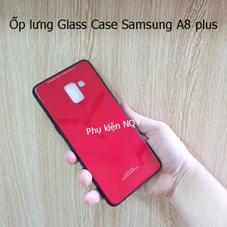 Samsung A8 plus|| Ốp lưng GLass Case Samsung A8 plus