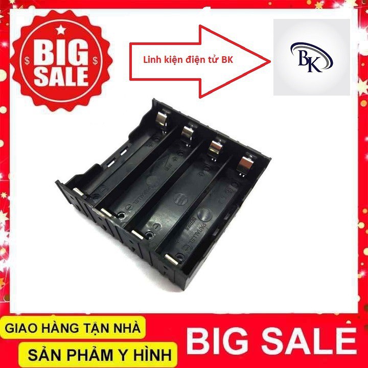 Đế Pin 18650 Đế Chân Hàn 1/2/3/4 Cell Chế Pin 2S 3S 4S